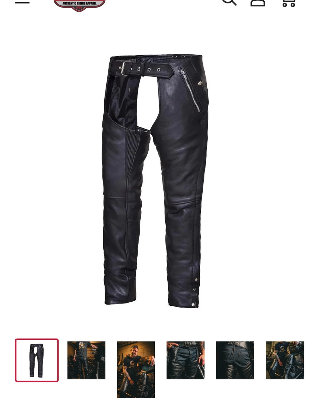 Leather Chaps